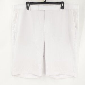 G/FORE Men's 40 White Athletic Performance Golf‎ Shorts